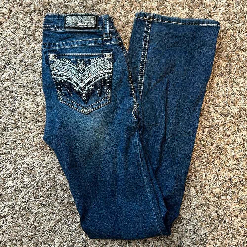 Grace in LA jeans.